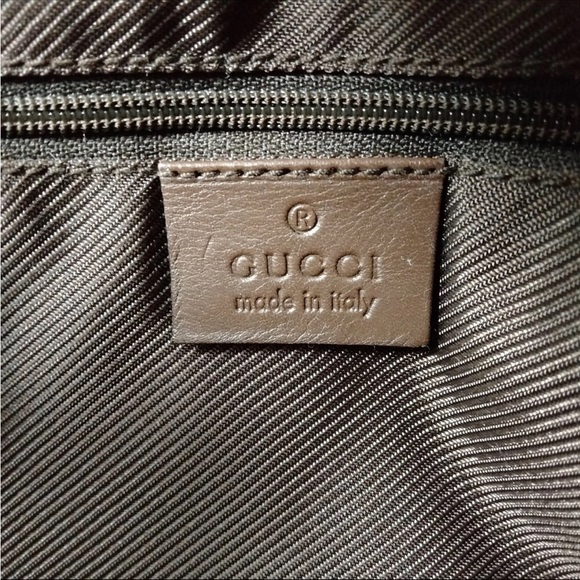 Gucci Beige and Brown GG Tote - Picture 8 of 10